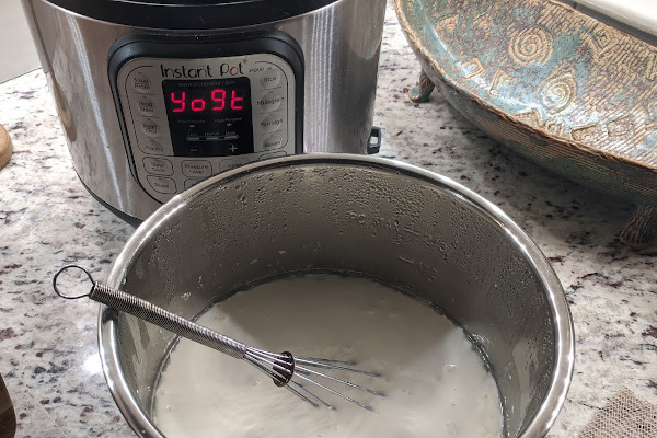 yogurt in an InstantPot